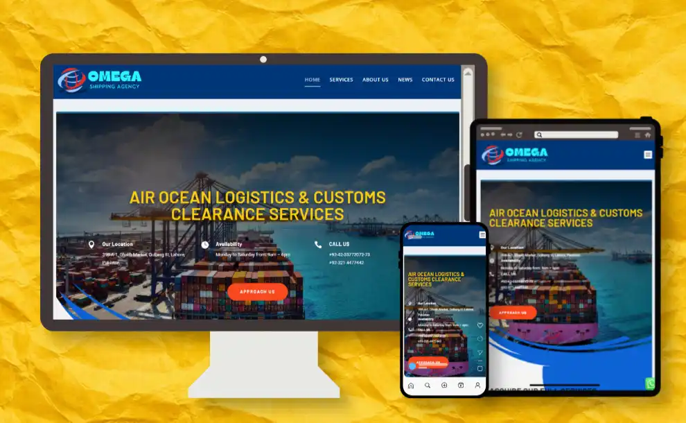 Omega Shipping Agency project